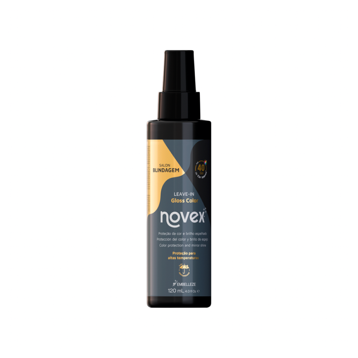Protector De Calor Novex Gloss Color Leave In 120ml