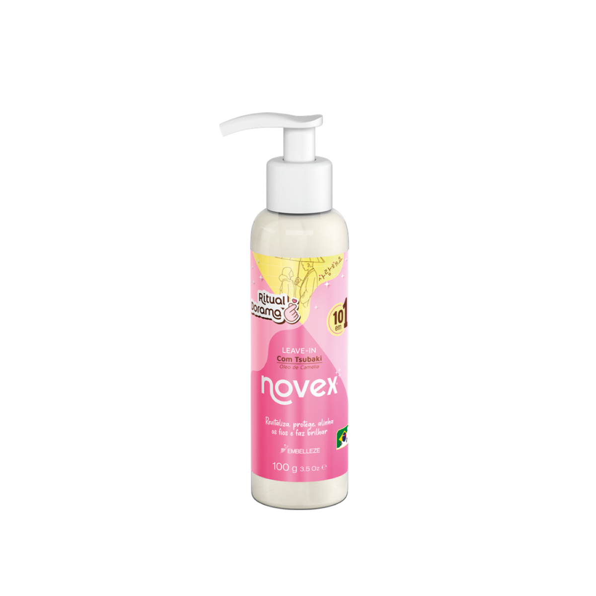 Protector De Calor Novex Dorama Leave In 10 En 1 100gr