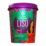 Mascarilla Capilar Corpo Dourado Liso De Arrasar 1000gr