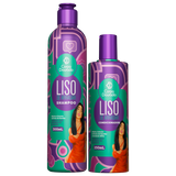 Set Capilar Corpo Dourado Liso De Arrasar