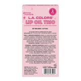 Set L.A. Colors Trio de Aceite de Labios Lustrous Shine 2025