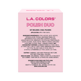 Set L.A. Colors Duo de Esmalte de Uñas Sparkly Time 2025