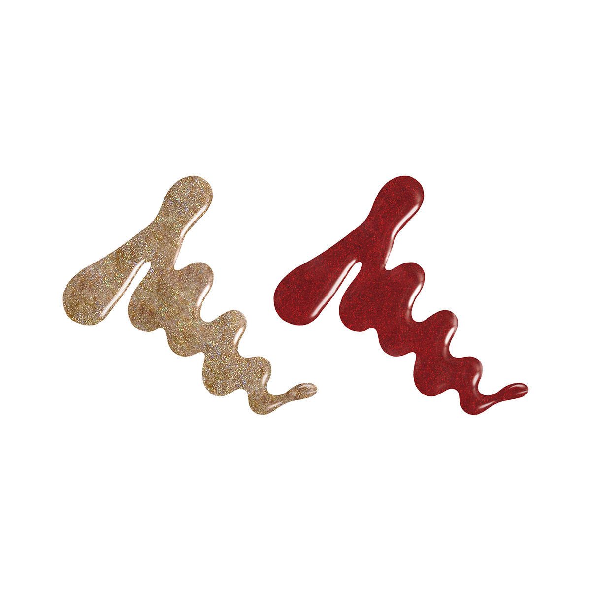 Set L.A. Colors Duo de Esmalte de Uñas Sparkly Time 2025