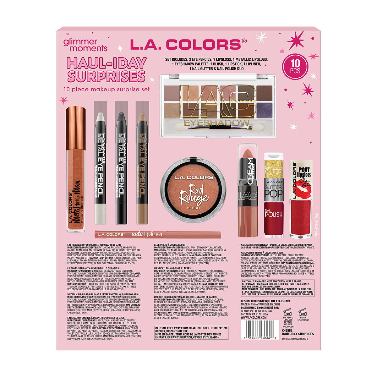 Calendario De Adviento La Colors Surprises 10 días 2025