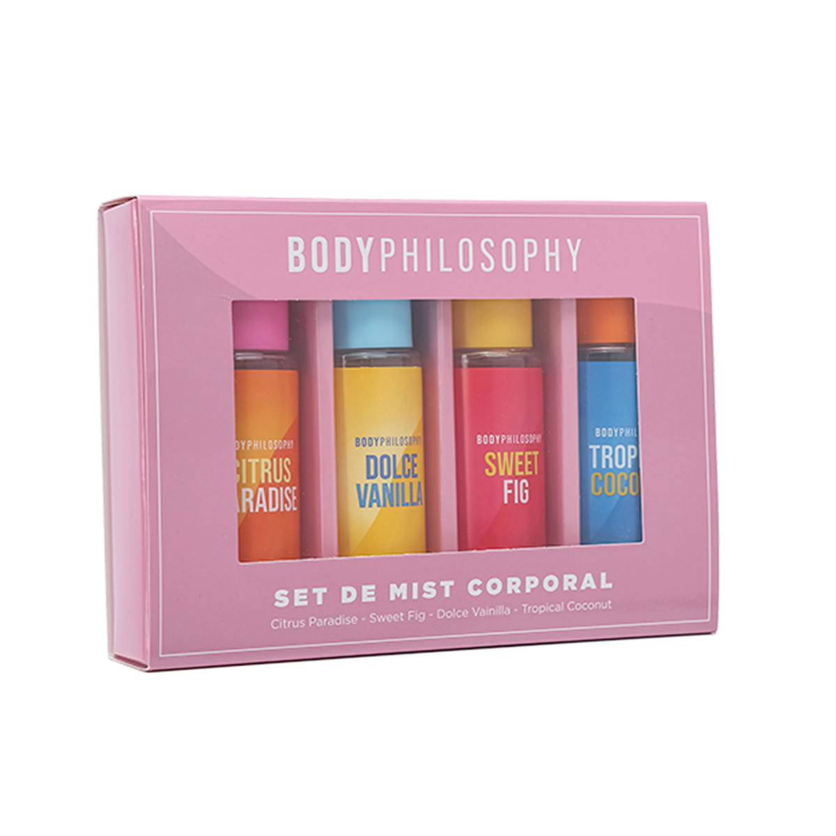 Set Body Philosophy Mist Tropical Hot Pink 4pcs 2025