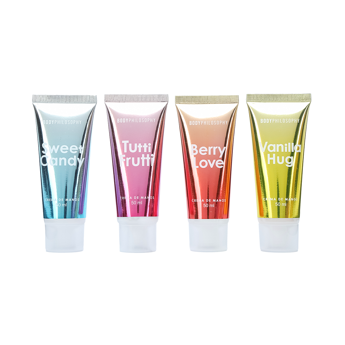 Set Body Philosophy Cremas de Mano Sweet Pink 4pcs 2025