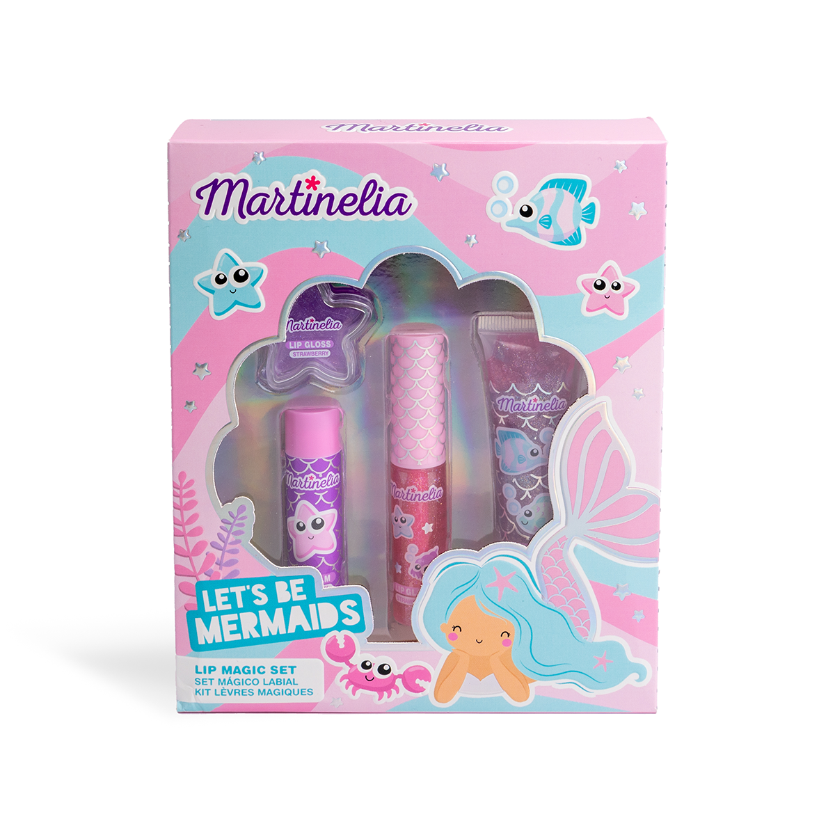 Set Martinelia Let's Be Mermaid Lip Magic Box 2025