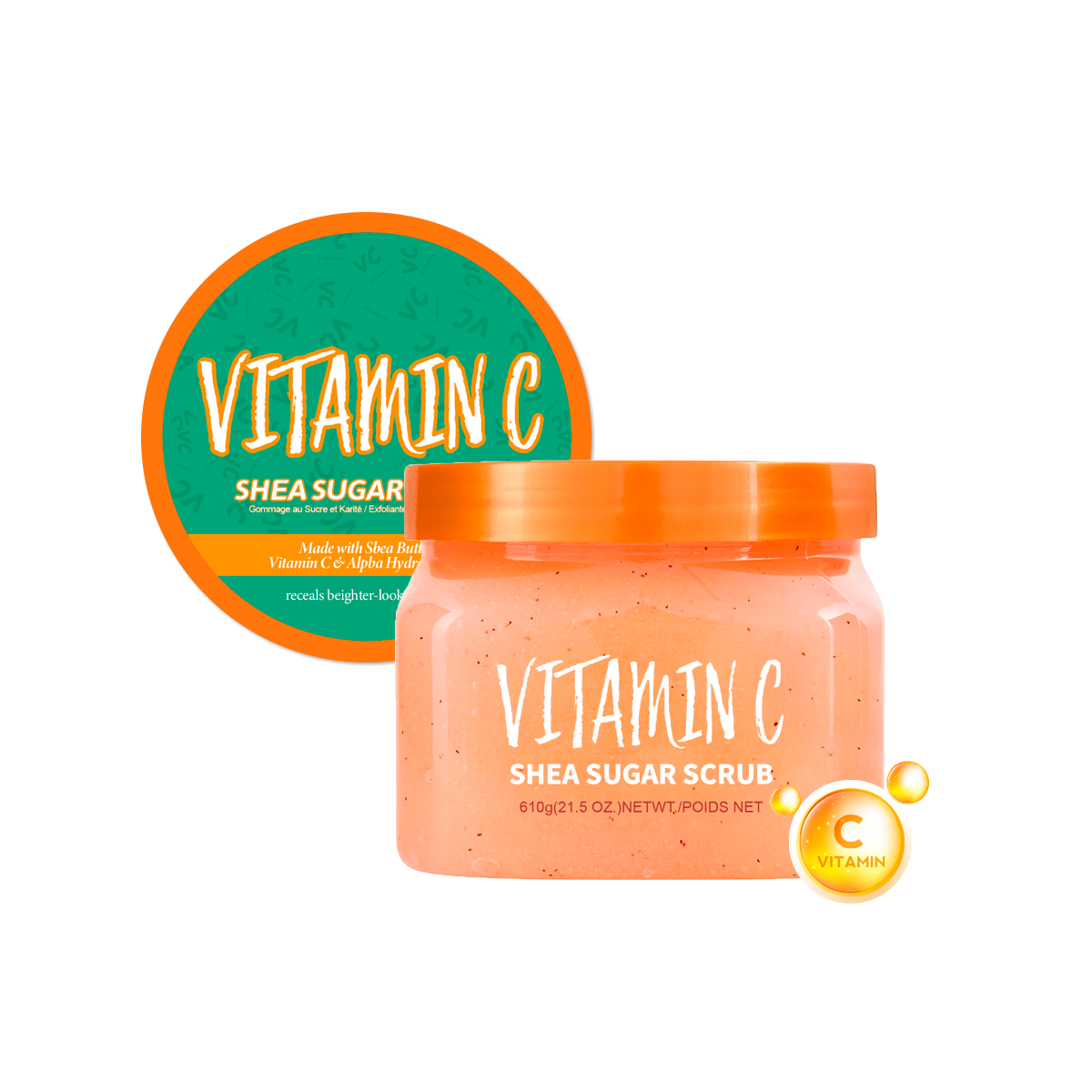 Exfoliante Corporal Beauty Plus Vitamin C 610gr