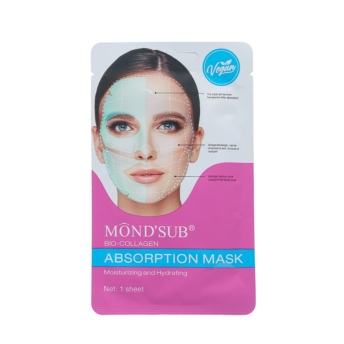 Mascarilla Absorbente Mondsub Hiratante Y Humectante