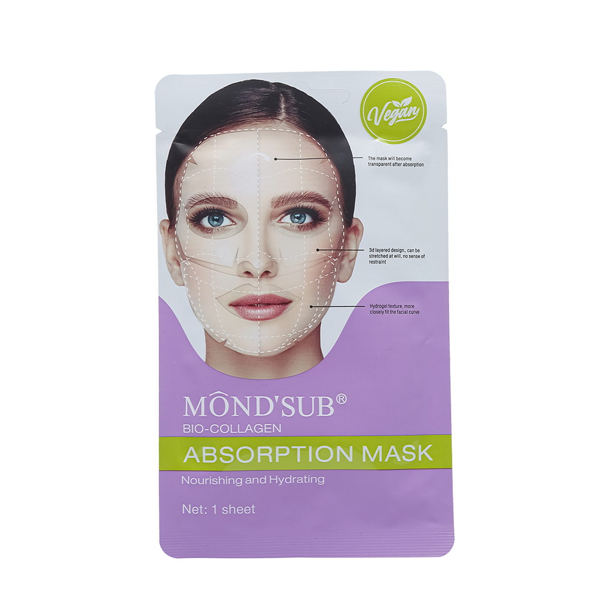 Mascarilla Absorbente Mondsub Nutritiva E Hidratante