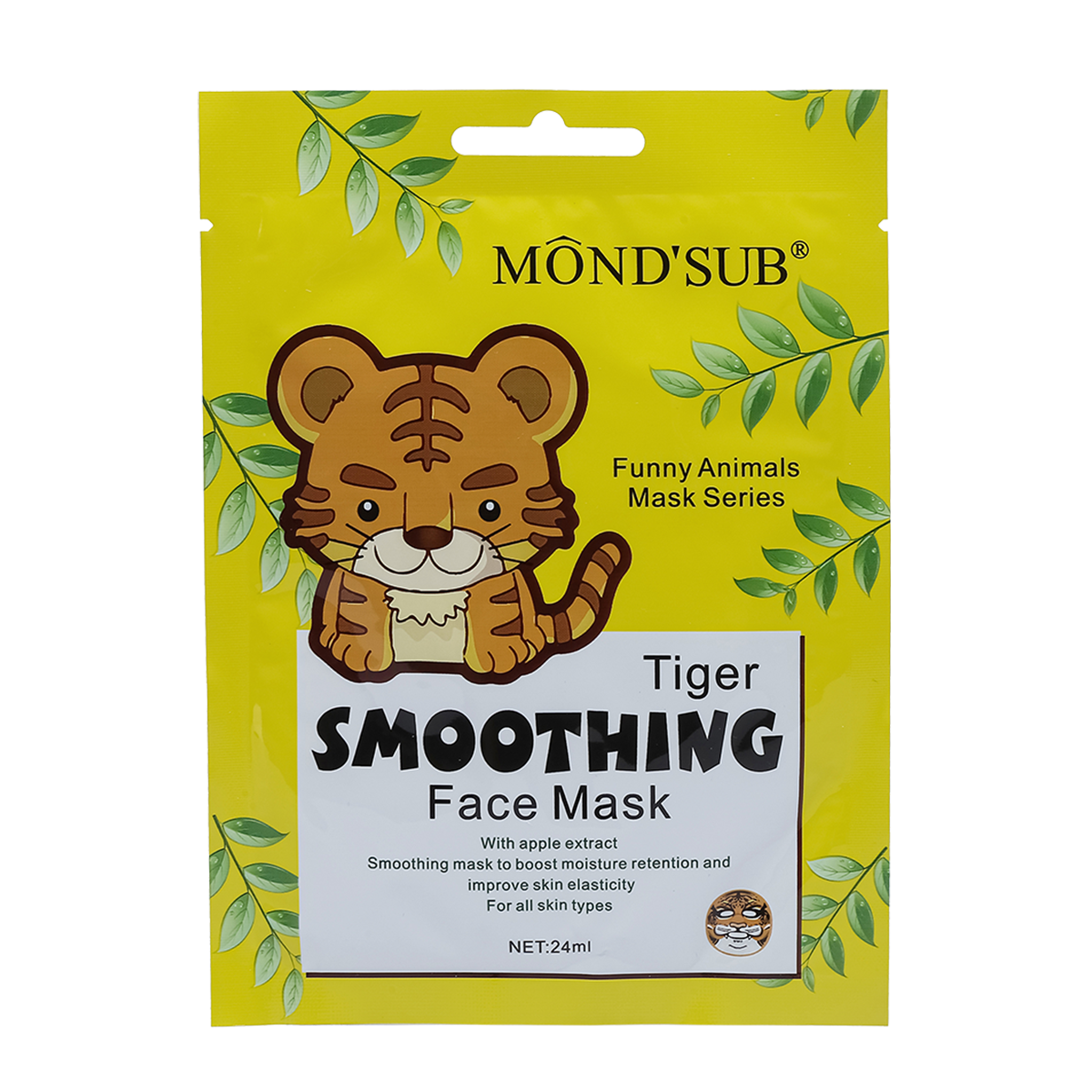 Mascarilla De Papel Mondsub Tigre Antiarrugas 24ml