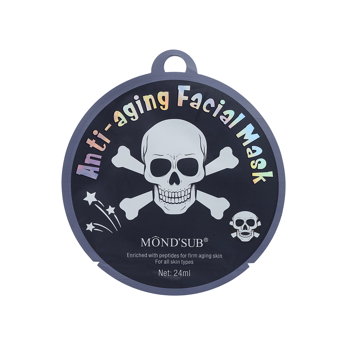 Mascarilla De Papel Mondsub Calavera Anti Aging