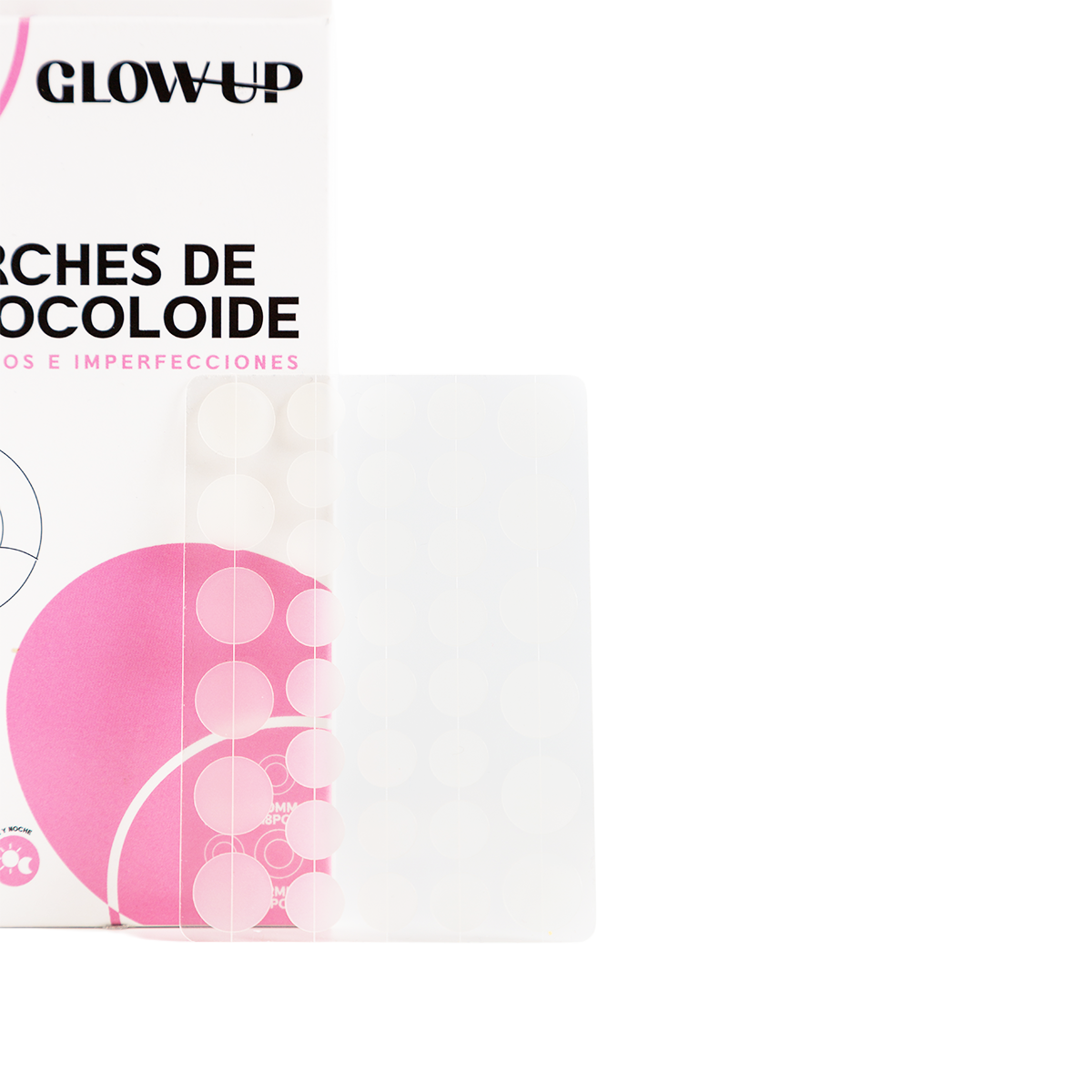 Parches Para Acné Glow Up Circulos Transparentes 36Pcs