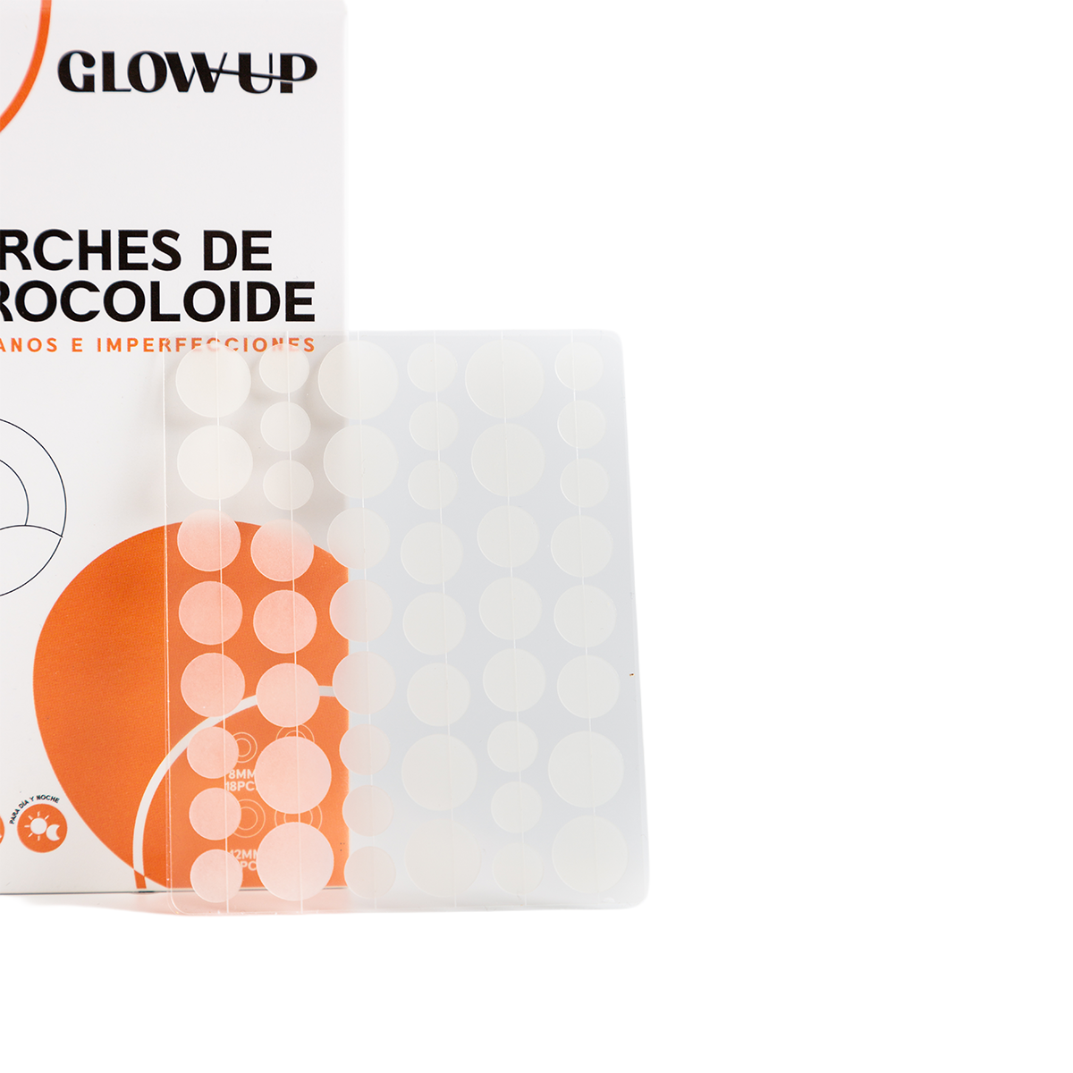 Parches Para Acné Glow Up Circulos Transparentes 48Pcs