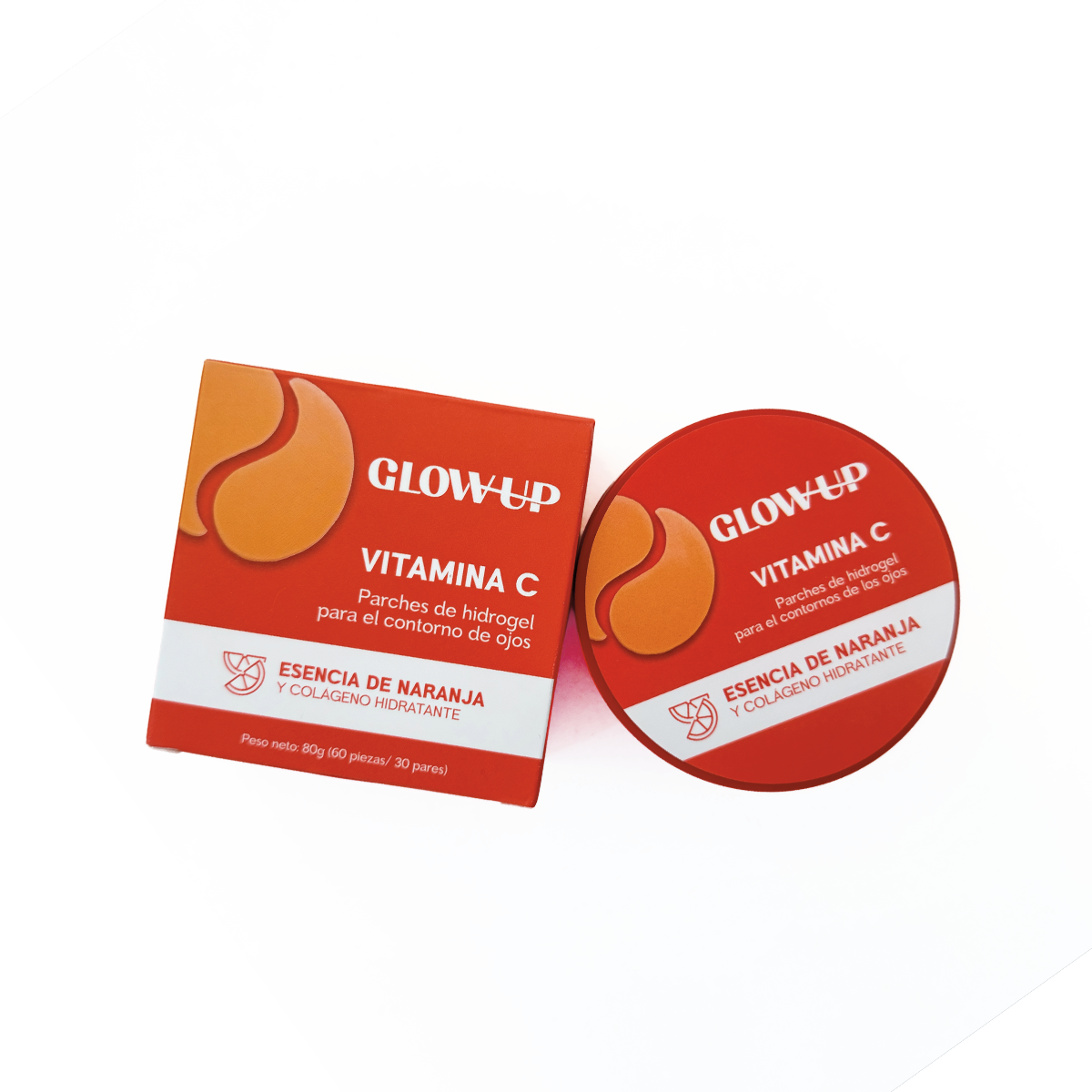 Parches de Hydrogel Glow Up Vitamina C 60pcs
