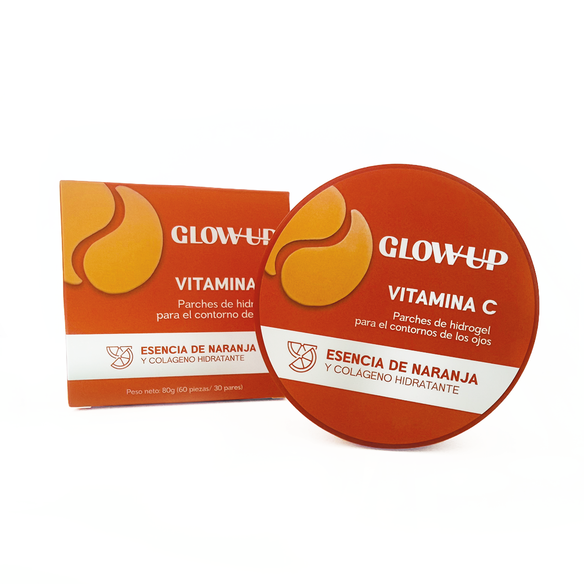 Parches de Hydrogel Glow Up Vitamina C 60pcs
