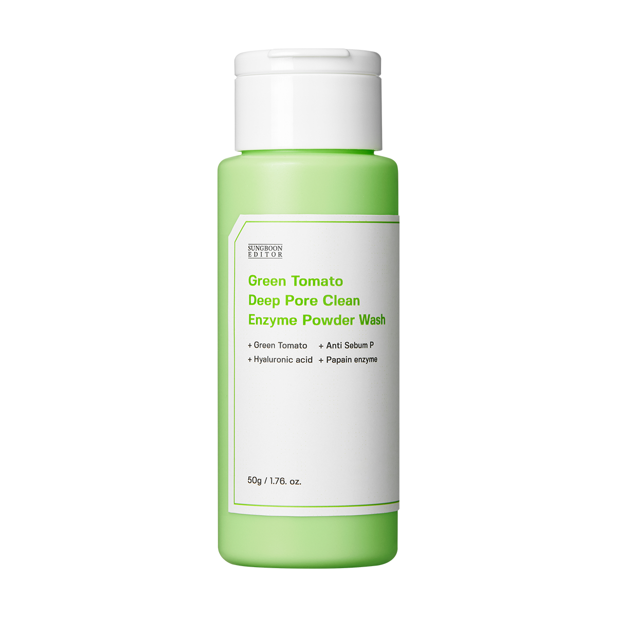 Limpiador Facial Sungboon Editor Green Tomato Pore 50gr