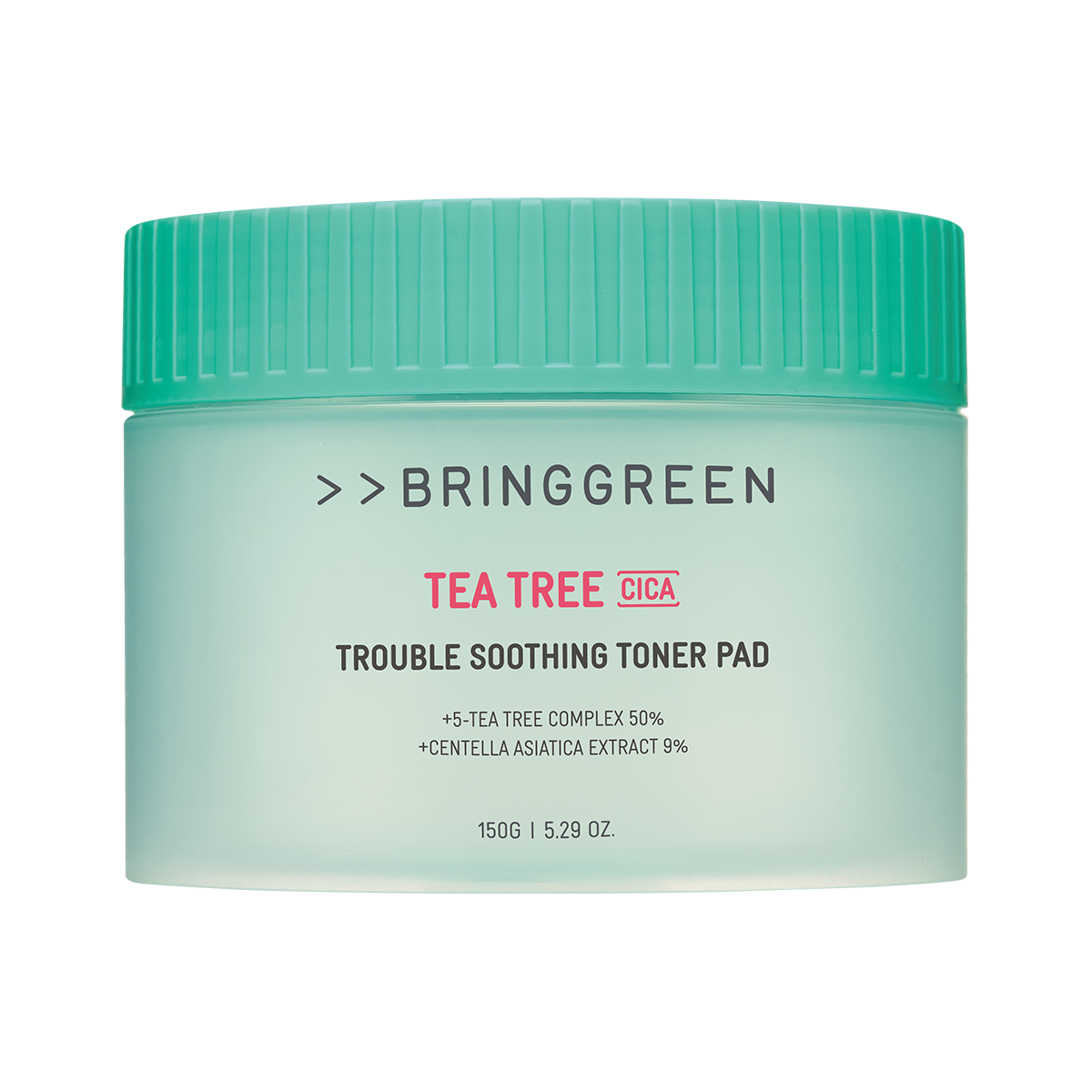 Pad Tonificante Bringgreen Tea Tree Cica Soothing 90 piezas