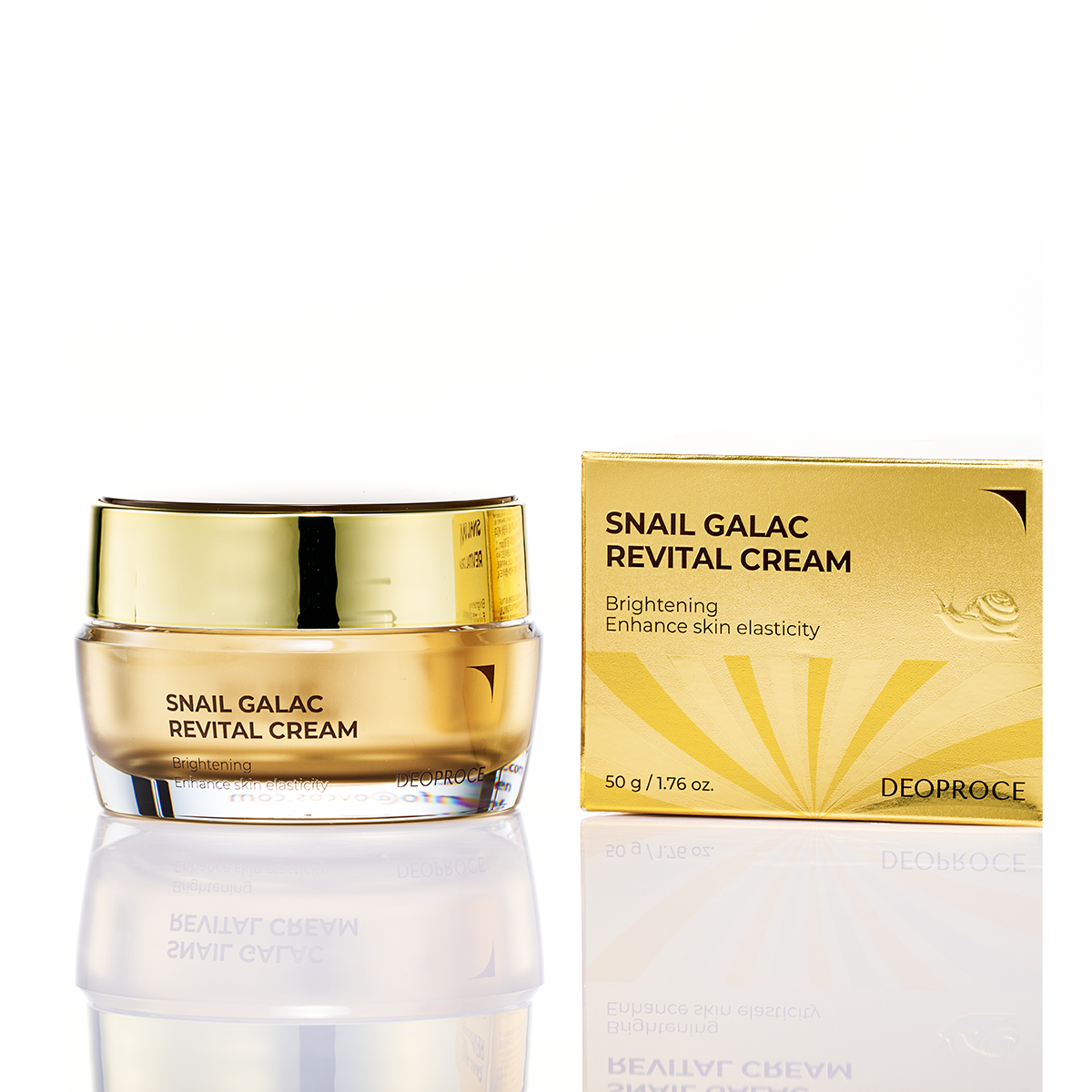 Crema Facial Deoproce Snail Galactic Revital 50gr