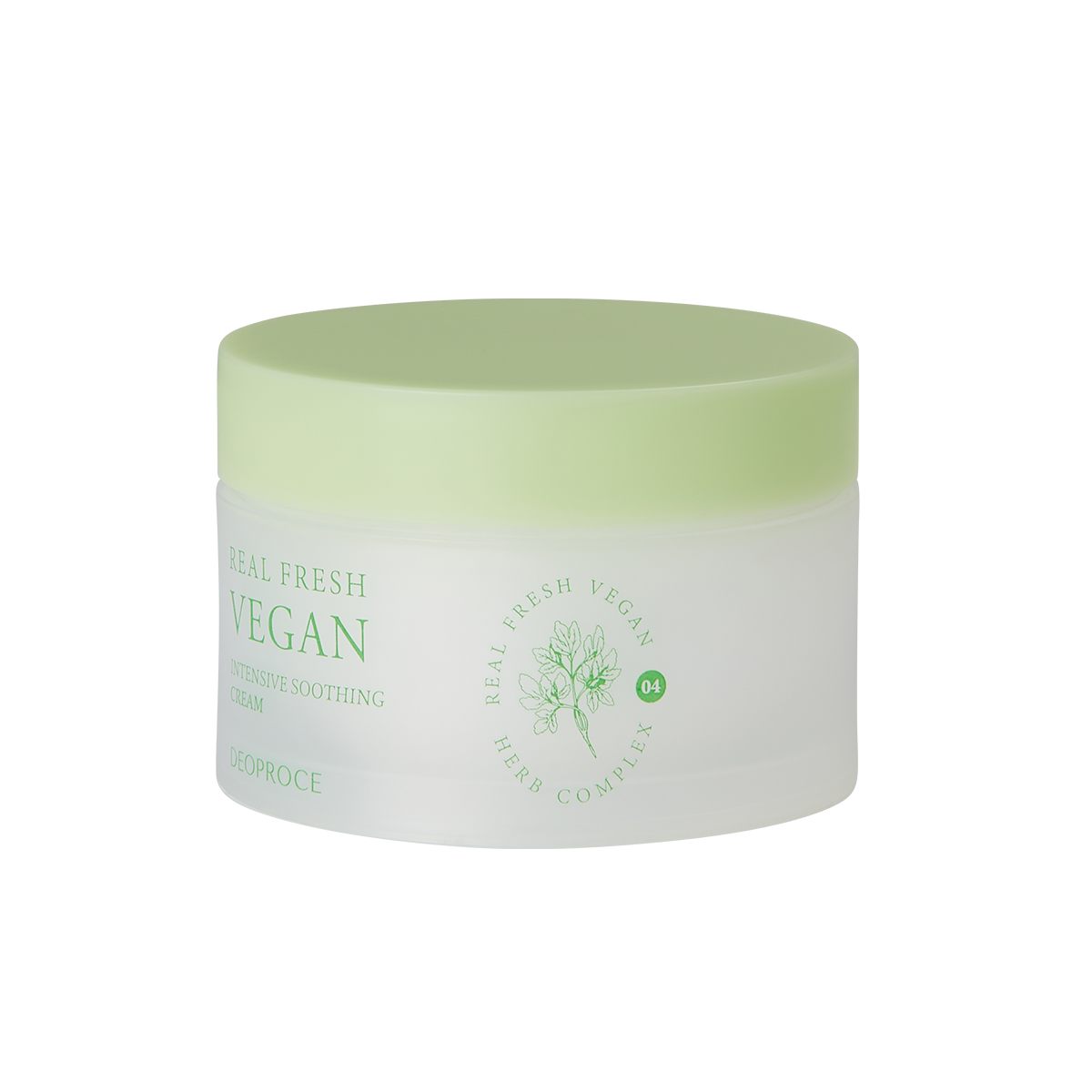 Crema Facial Deoproce Real Fresh Vegan 100gr
