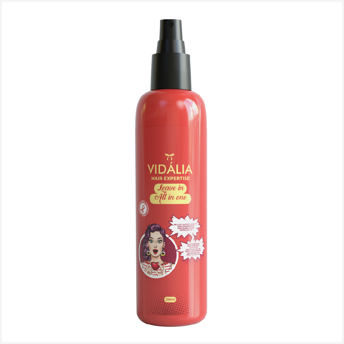 Tratamiento Leave In All in One Vidália Hair Expertise 200ml