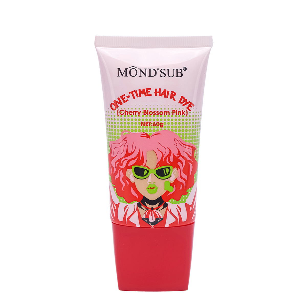 Tintura Capilar Temporal Mondsub Rosa Cereza 60ml