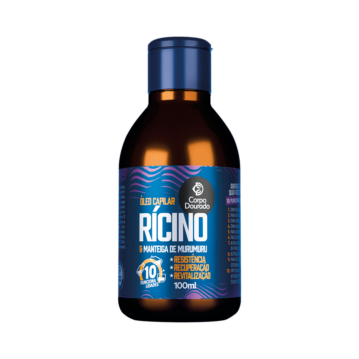Aceite Capilar Corpo Dourado Ricino 100ml