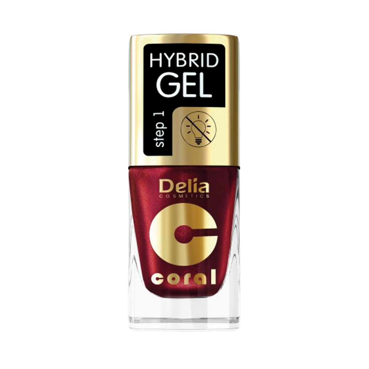 Esmalte De Uñas Delia Coral Hybrid Gel 61 11ml