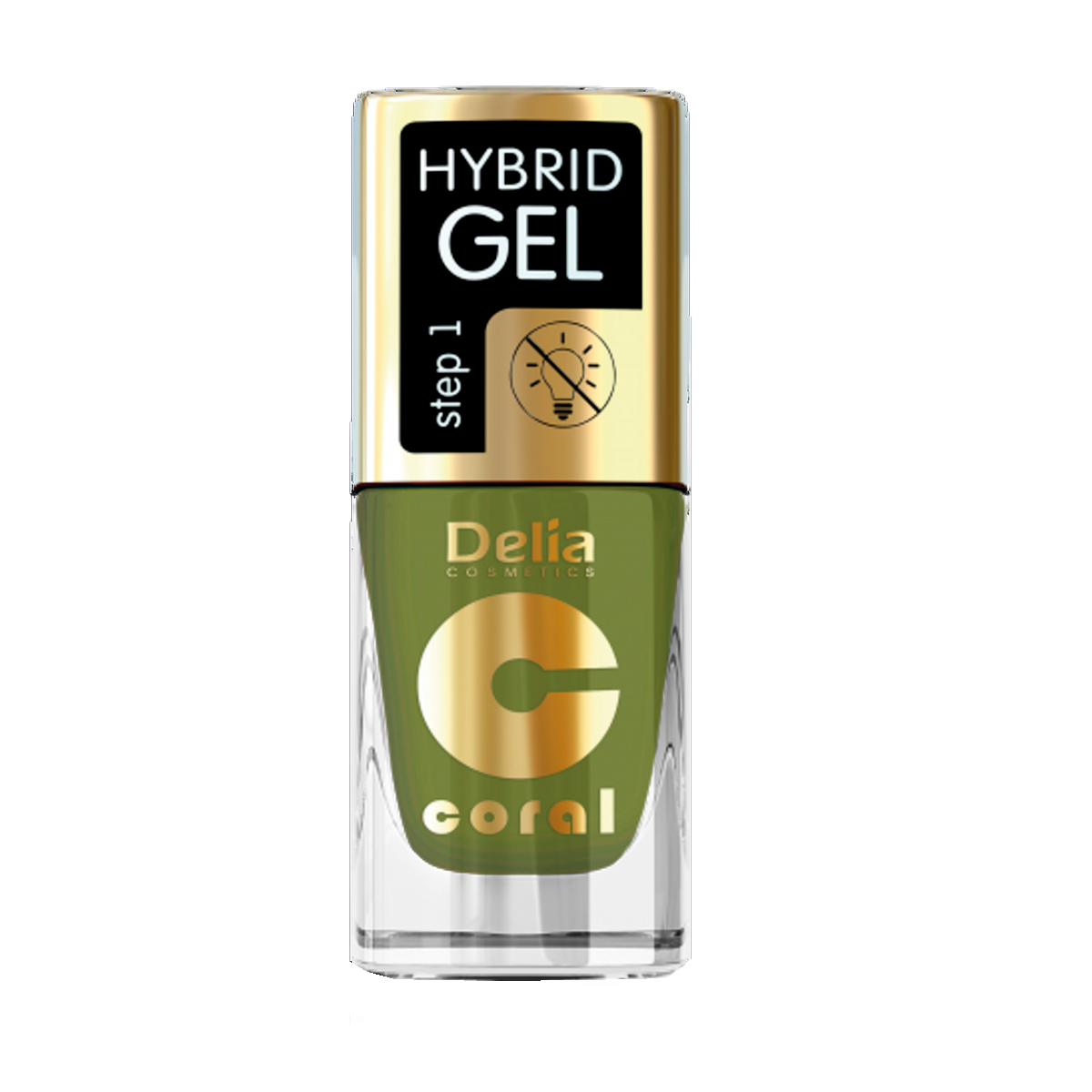 Esmalte De Uñas Delia Coral Hybrid Gel 124 11ml