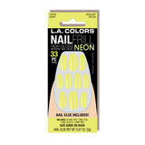 Uñas Postizas L.A. Colors Nail Frill Neon Highlight