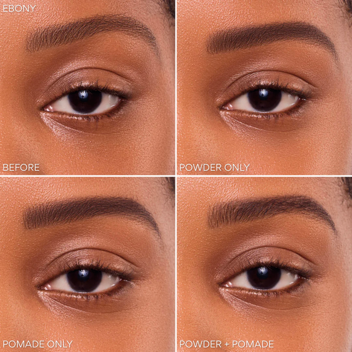 Duo De Cejas Beauty Creations Brow Duet Ebony