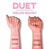 Paleta De Sombras Beauty Creations Duet Feeling Mauvey