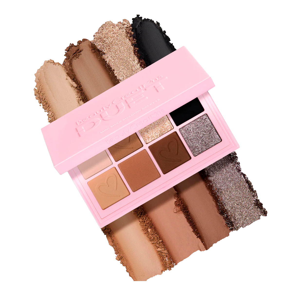 Paleta De Sombras Beauty Creations Duet Grungy Grey