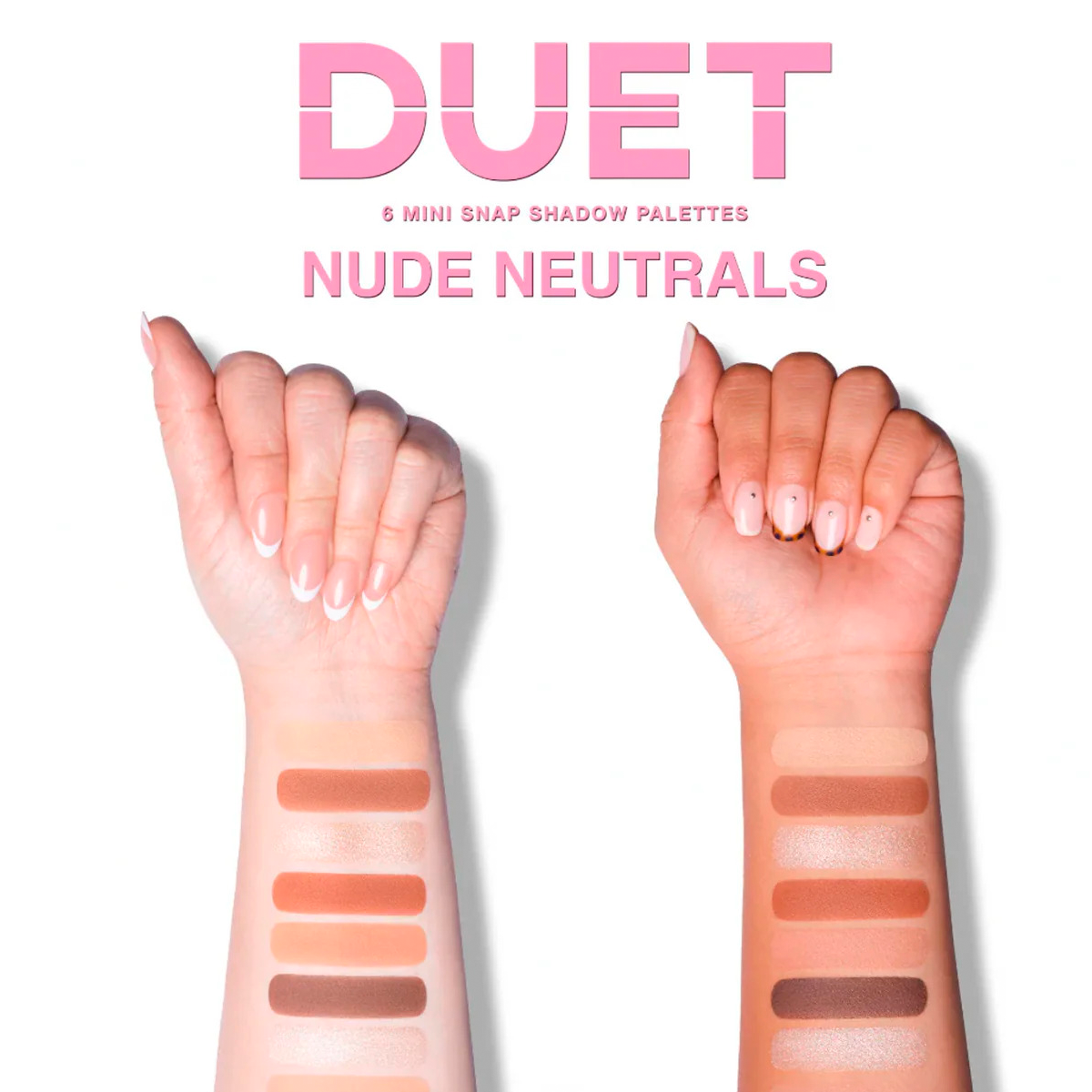 Paleta De Sombras Beauty Creations Duet Nude Neutral