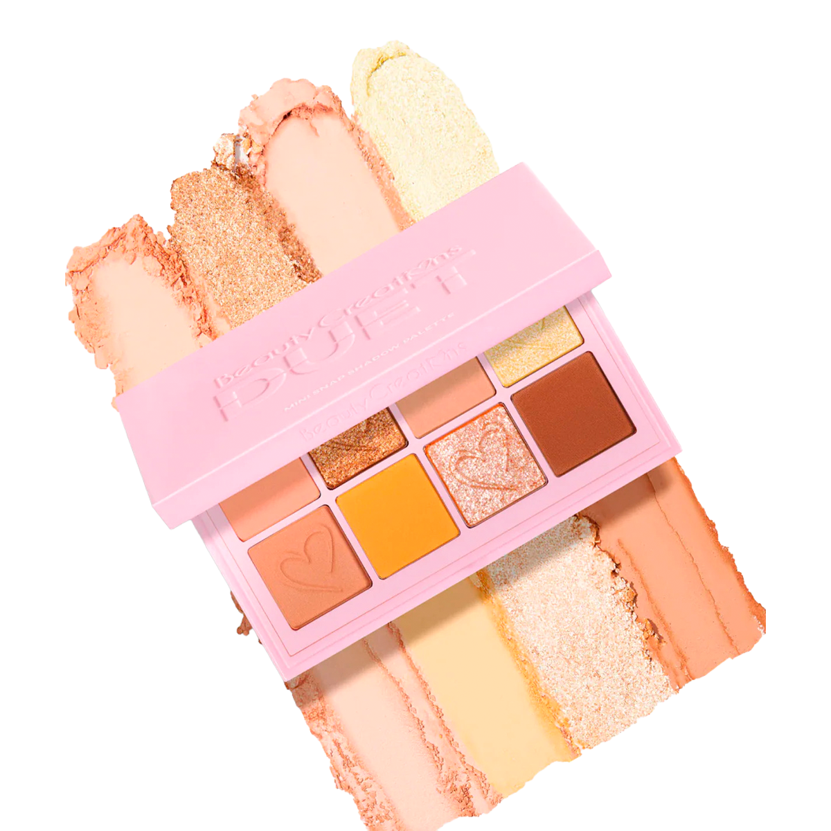 Paleta De Sombras Beauty Creations Duet Peachy Dreams