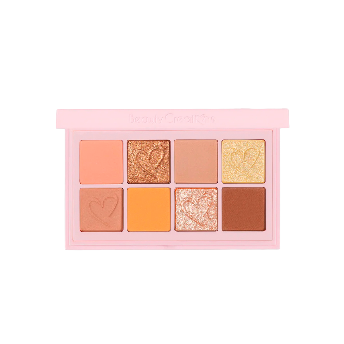 Paleta De Sombras Beauty Creations Duet Peachy Dreams