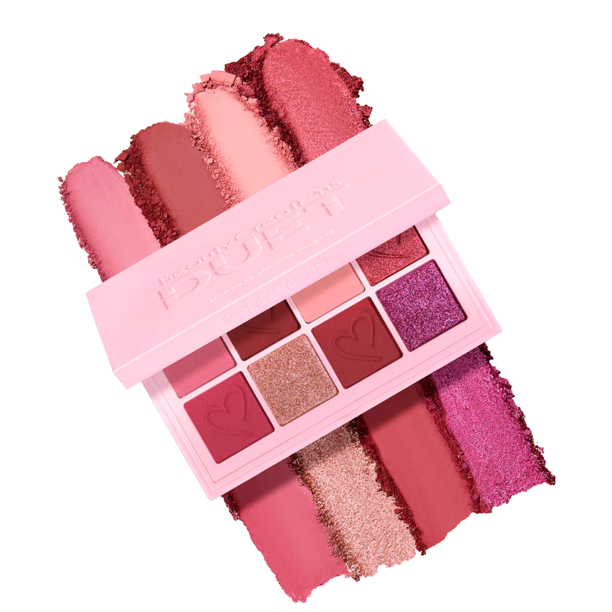 Paleta De Sombras Beauty Creations Duet Rouge Romance