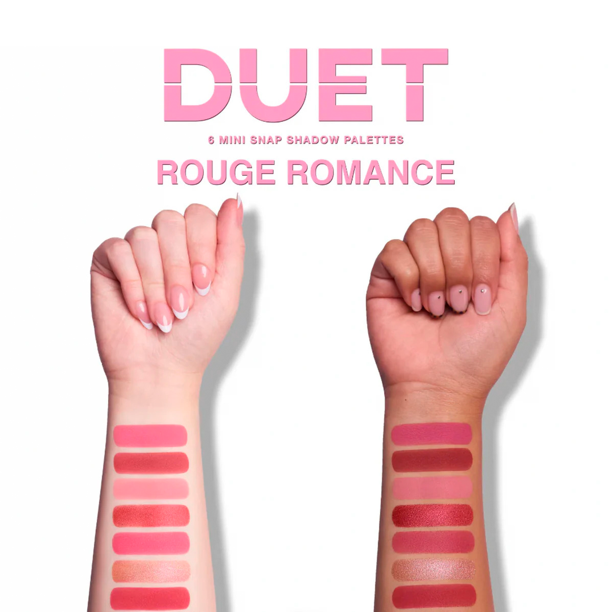 Paleta De Sombras Beauty Creations Duet Rouge Romance