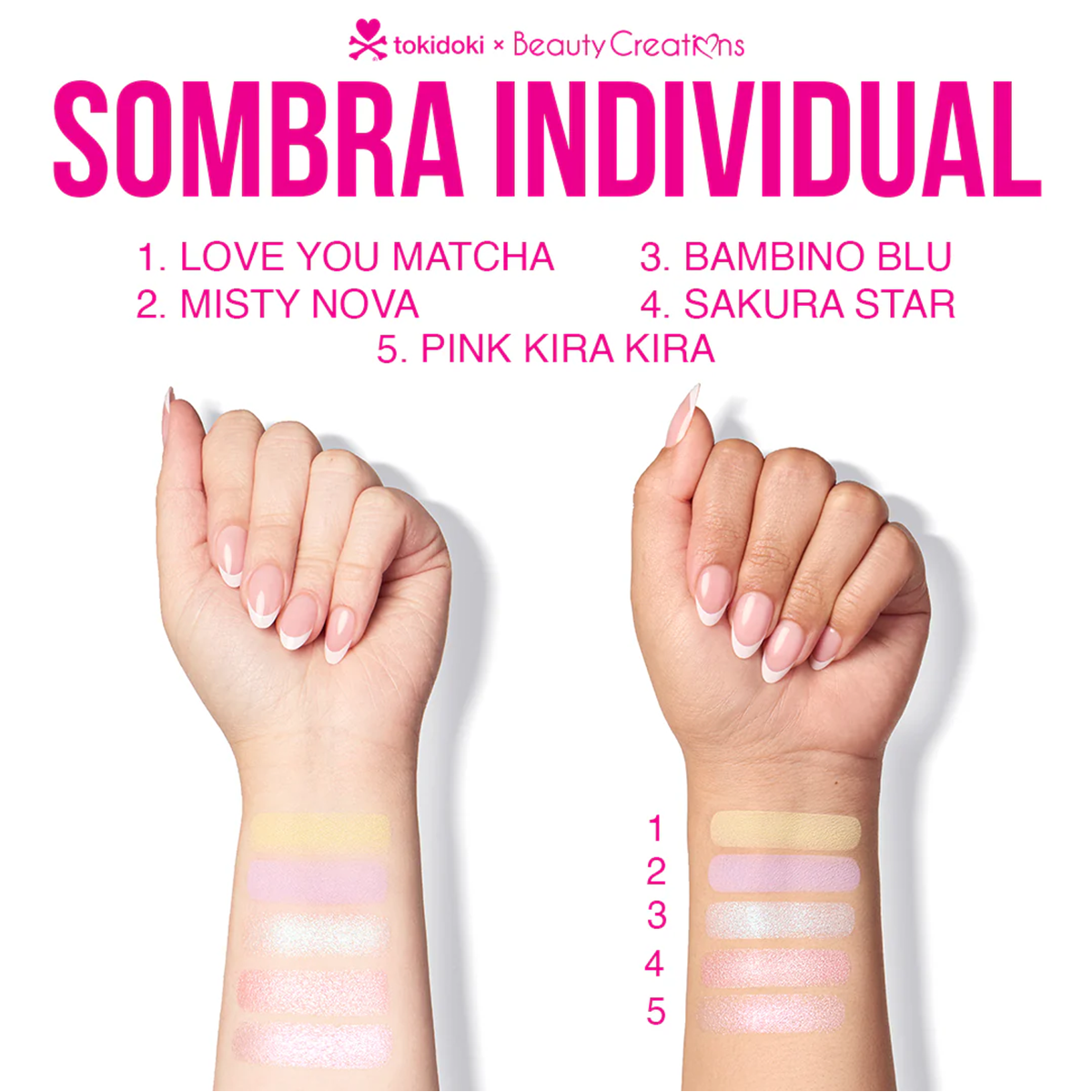 Sombra De Ojos Beauty Creations X Tokidoki Hanami