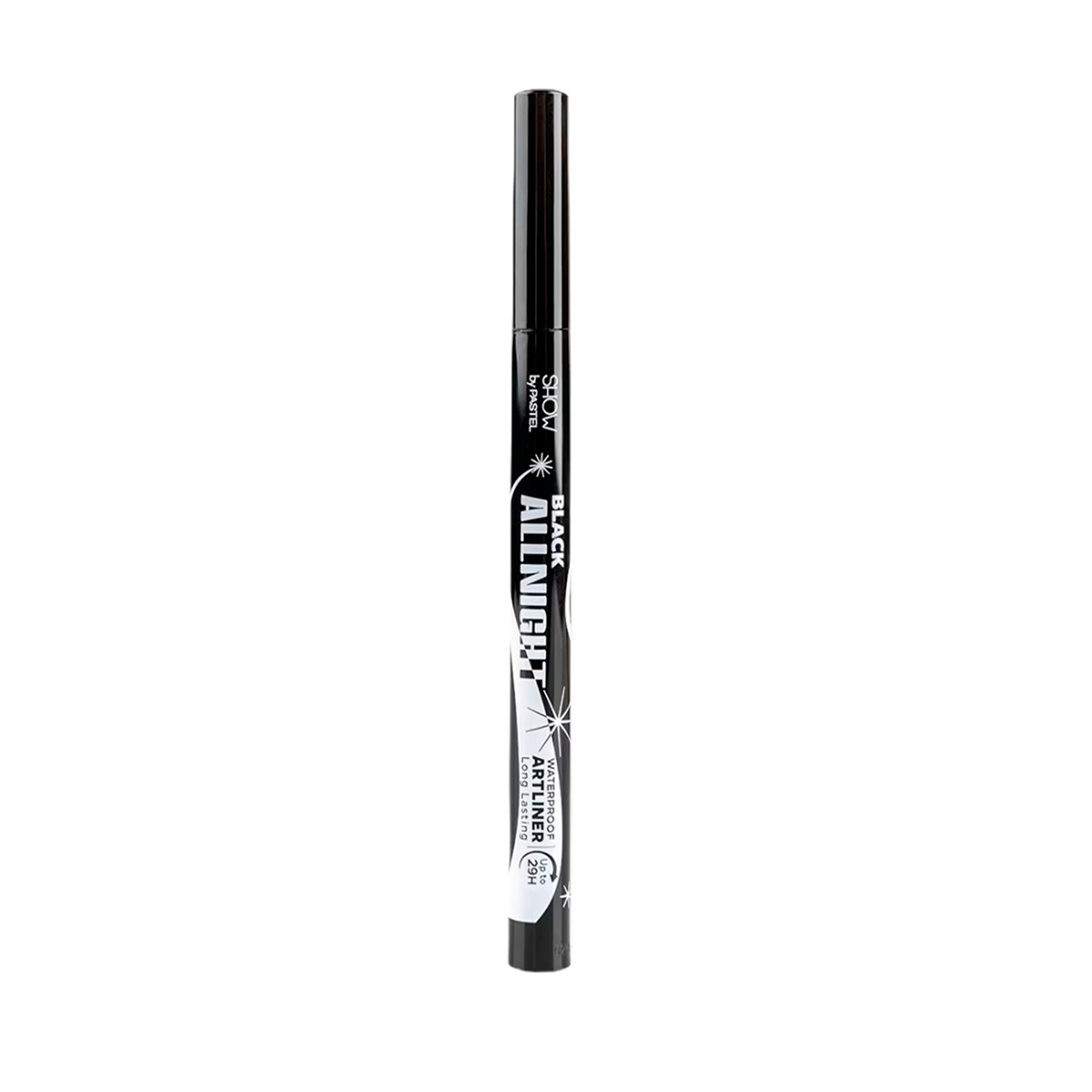 Delineador De Ojos Show By Pastel Allnight Waterproof Black