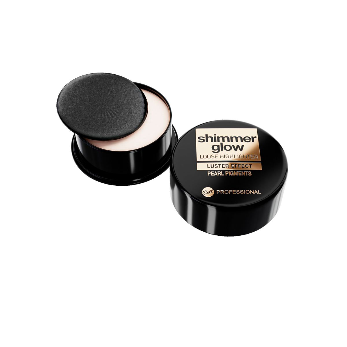Iluminador Bell Professional Shimmer Glow Loose