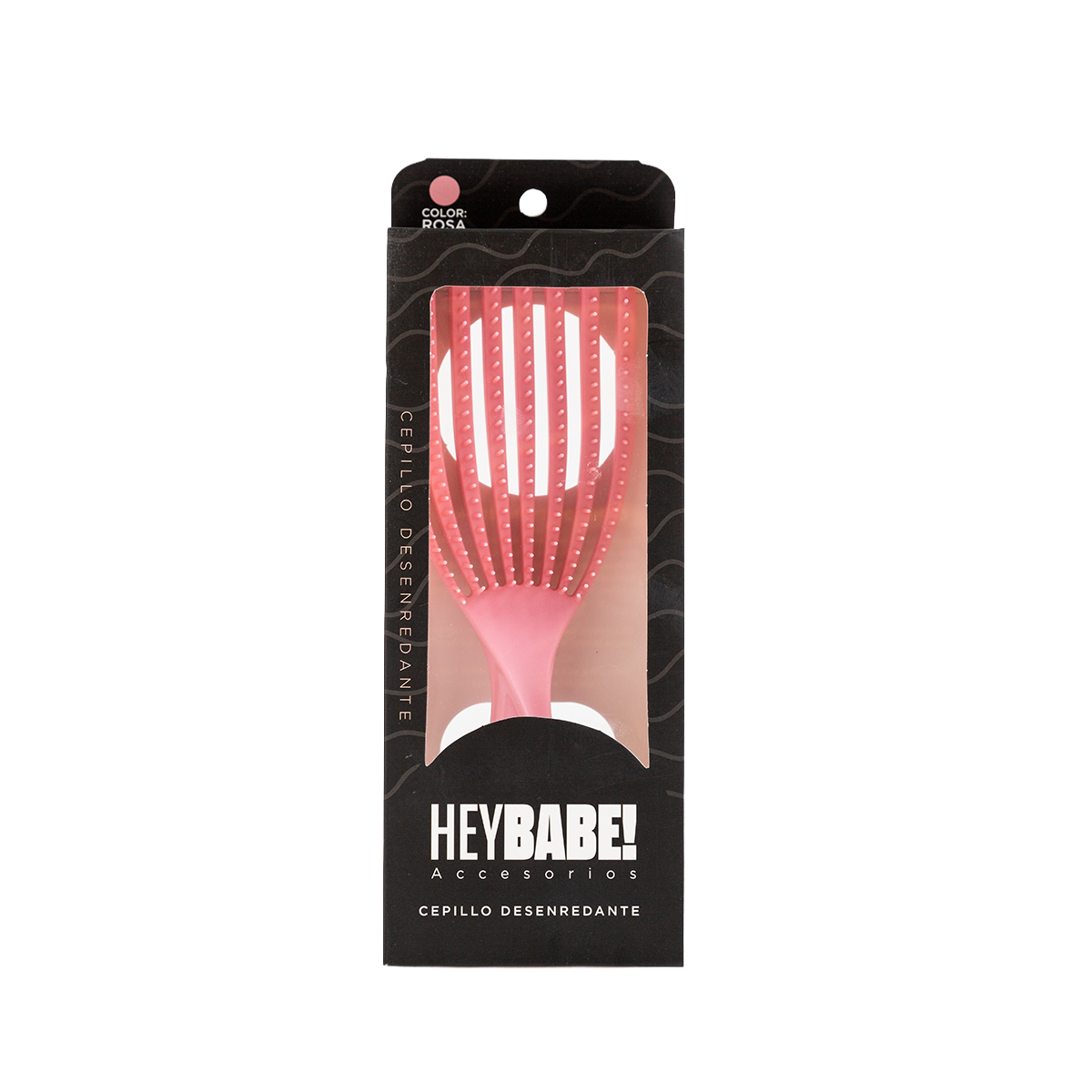 Cepillo De Pelo Hey Babe Detangler Pink
