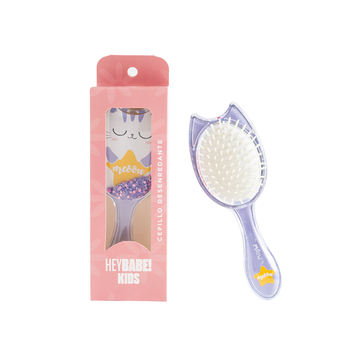 Cepillo De Pelo Hey Babe Cat Kids