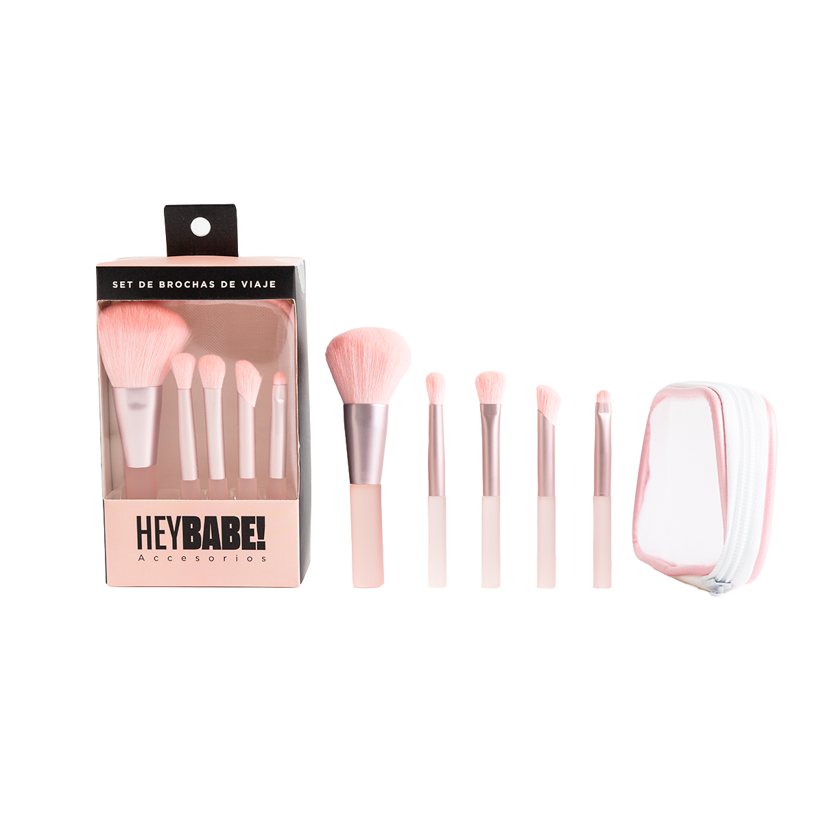 Set De Brochas Hey Babe 6 Pcs