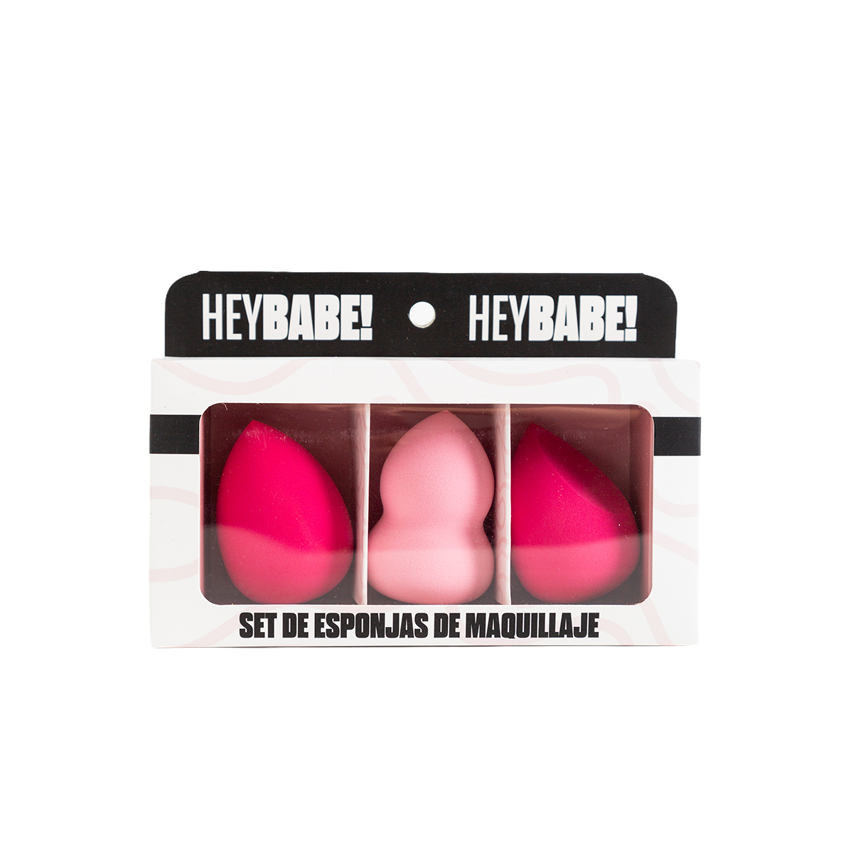 Set De Esponjas Hey Babe 3Pcs