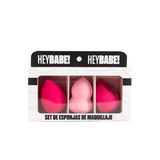 Set De Esponjas Hey Babe 3Pcs