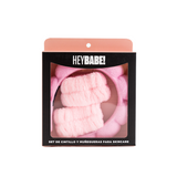 Set de Cintillos y Muñequeras Hey Babe Pink