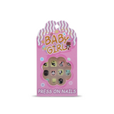 Uñas Postizas Press On Para Niñas Kitty & Puppy