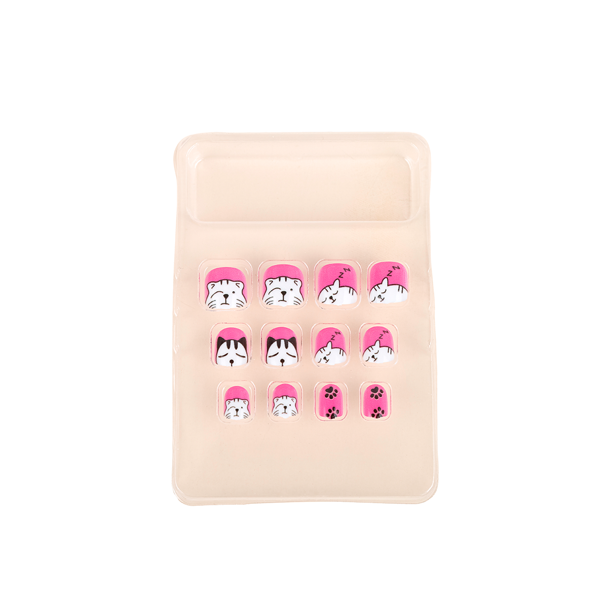 Uñas Postizas Press On Para Niñas Dreamy Kitty