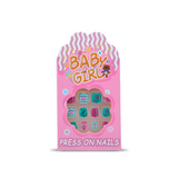 Uñas Postizas Press On Para Niñas Magic Mermaid